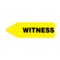 Nevs Labeling Flag - Imprinted - Witness - Yellow - 9/16" x 2" NEV81374 - alternate 1